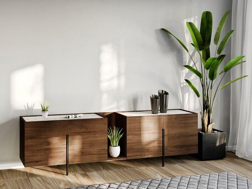 DE.CI Комод из фанерованной древесины с распашными дверцами Forest 10-fr.st-100 - Вид №1