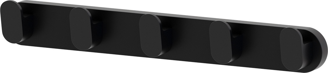 7755 Планка с 5-ю крючками 32 cm ARTWELLE Schwarz