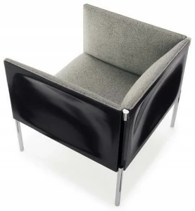 B&B Italia Project Кресло с обивкой из ткани с подлокотниками Hollow