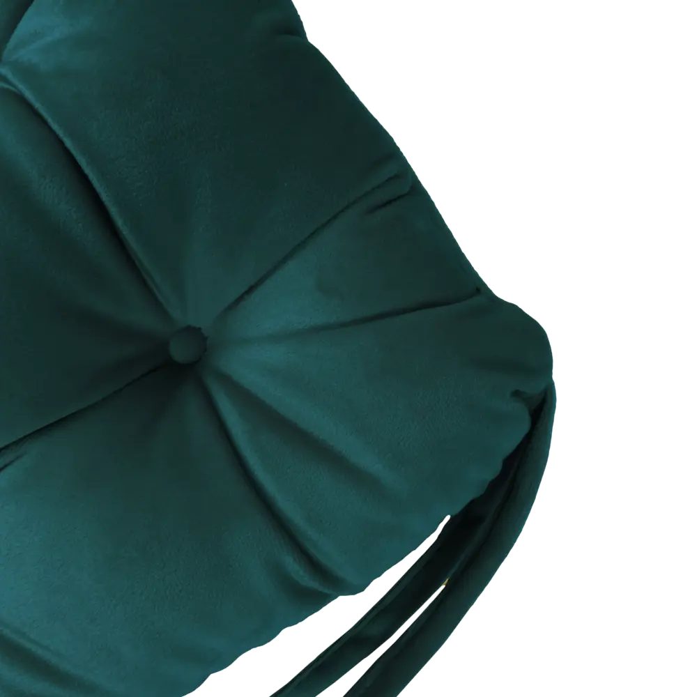 Подушка для стула Бархат 40x36x6 см цвет изумруд LINEN WAY STLM-2017052 - Вид №2