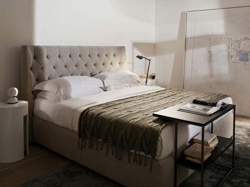 Meridiani Кровать двуспальная с обивкой Turman sun-id-1363658 - Вид №1