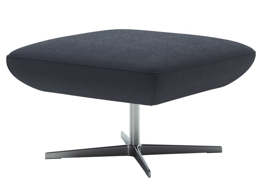 Поворотный пуф из ткани с 4 спицами ALMA DESIGN X Pouf ARCH-00081577