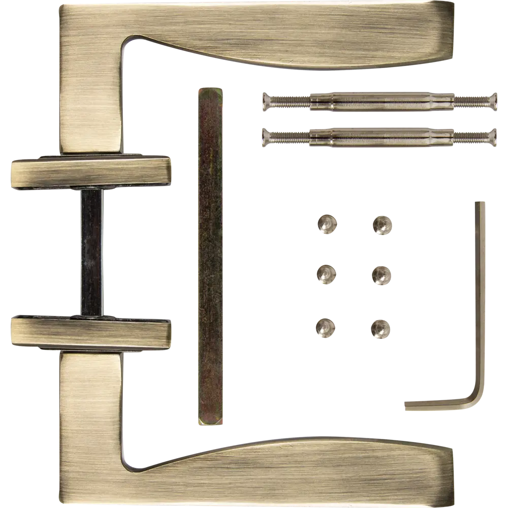 Ручка дверная на розетке Z 201 AB, цвет античная бронза PALLADIUM STLM-2182521 - Вид №4