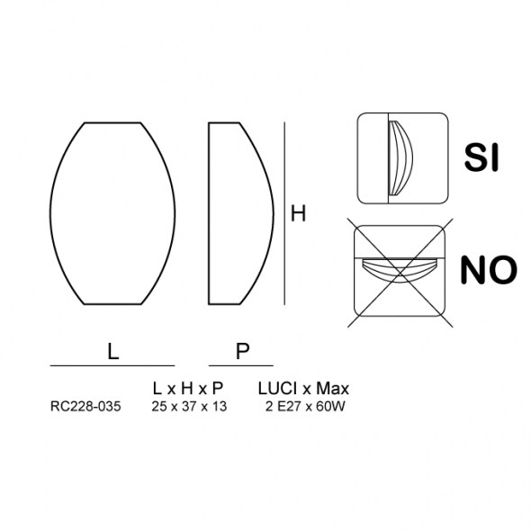 Siru Настенный светильник из муранского стекла Nautilus Rc 228-035 - Вид №1
