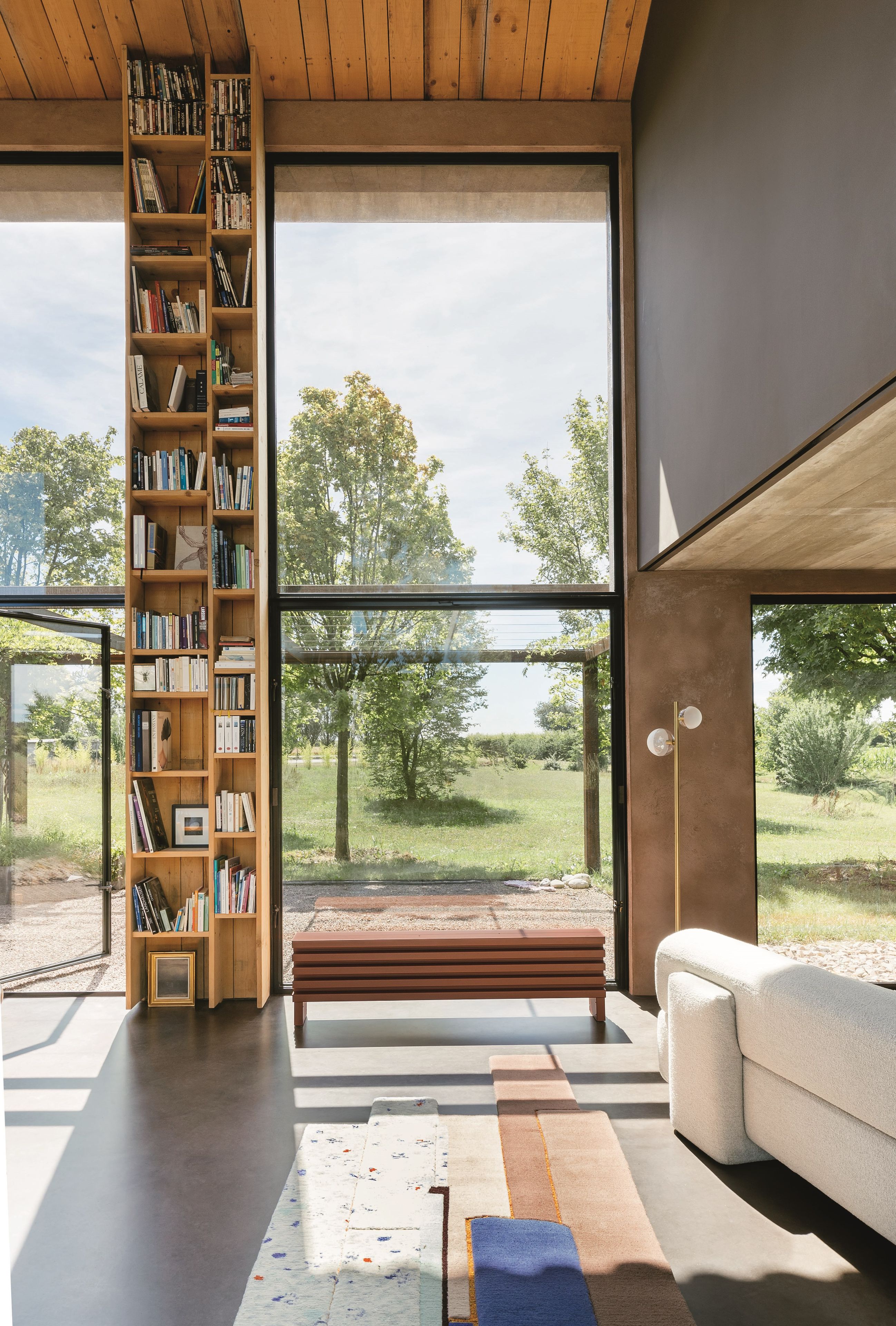 Горизонтальная горячая вода скамейка полотенцесушитель Tubes Elements ARCH-00078265 - Вид №1