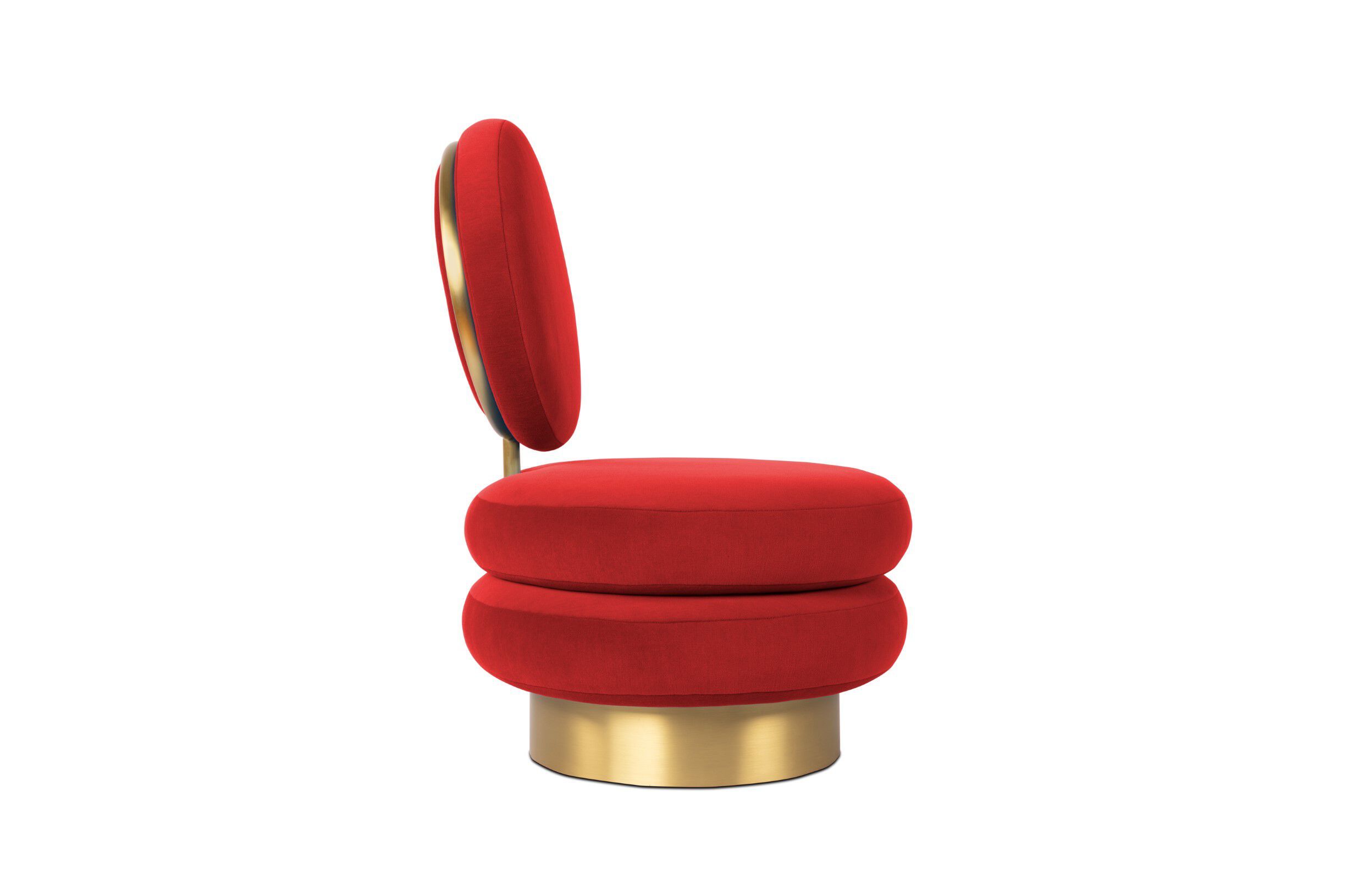 Бархатное вращающееся кресло ROYAL STRANGER GRACE ARCH-00114099 - Вид №1