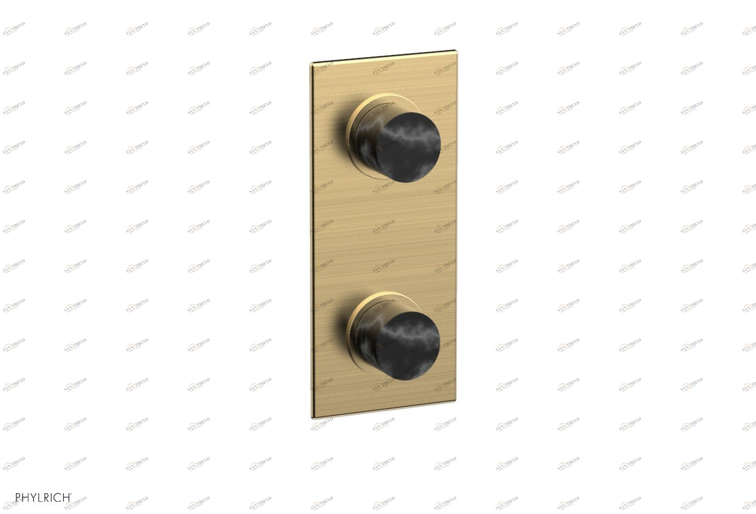 Регулятор напора BASIC II Phylrich  4-170-026 Satin Brass 