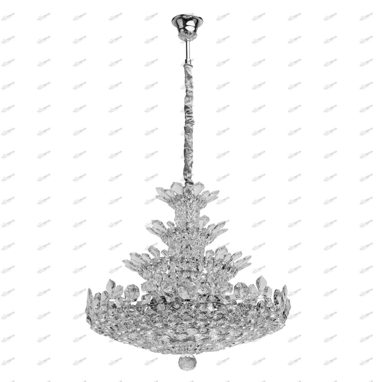 Подвесная люстра MW-Light Лаура 4 345011326 хром MW-LIGHT ДИЗАЙНЕРСКИЕ, ЛАУРА 188429 Хром 