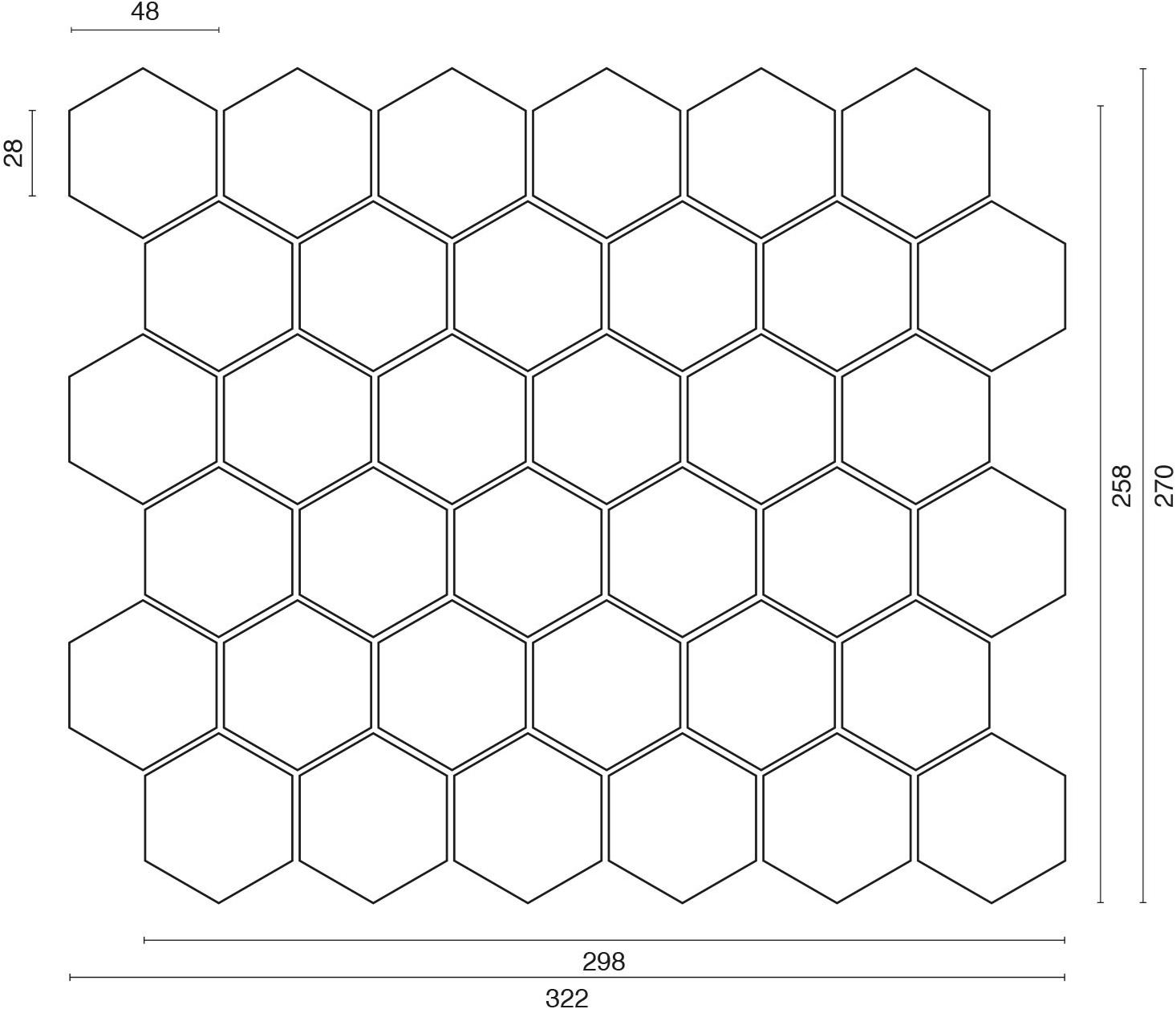 Ideamarmo Мраморная мозаика Esagonale Exg 602 - Вид №3