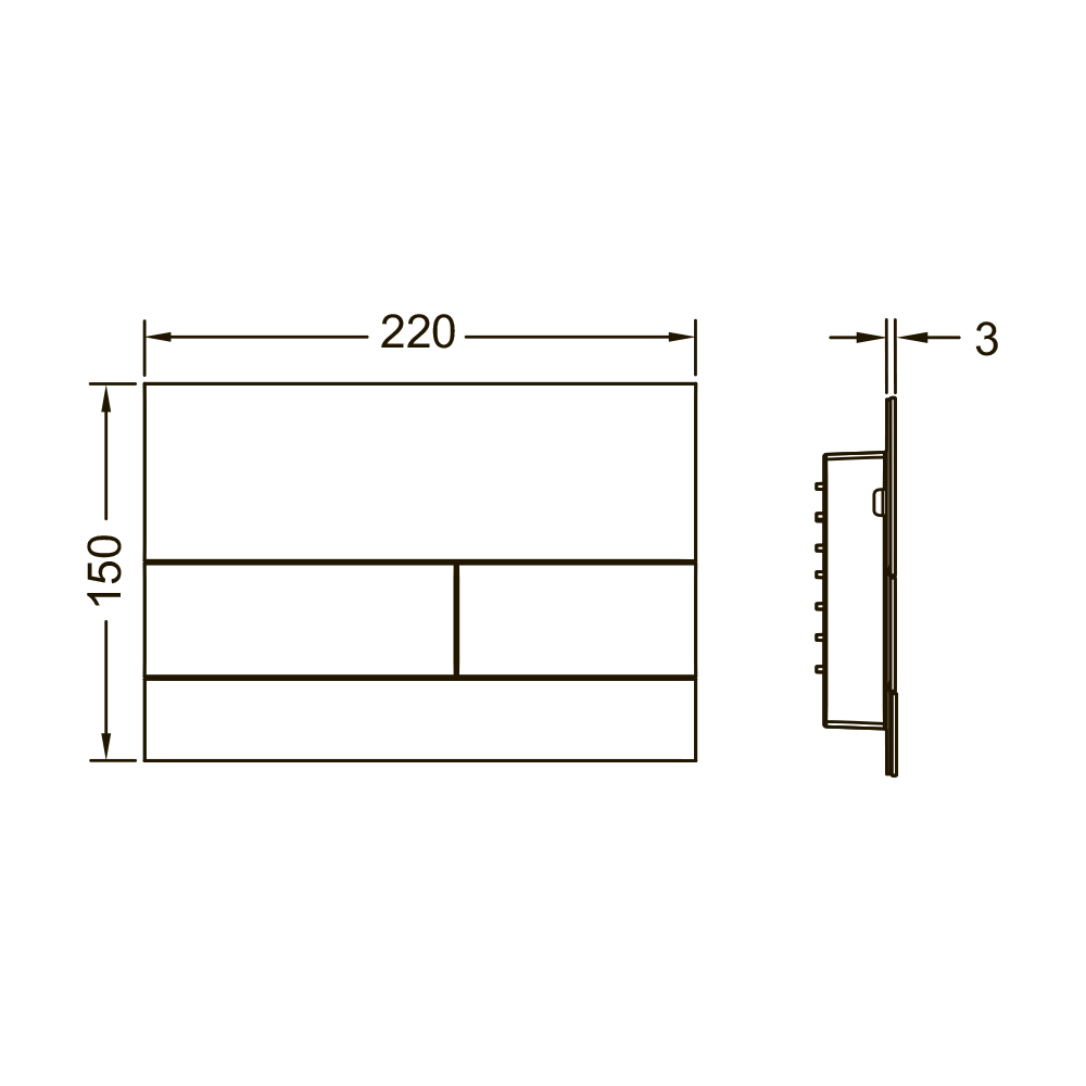 9240832 square Tece TECEsquare - Вид №1
