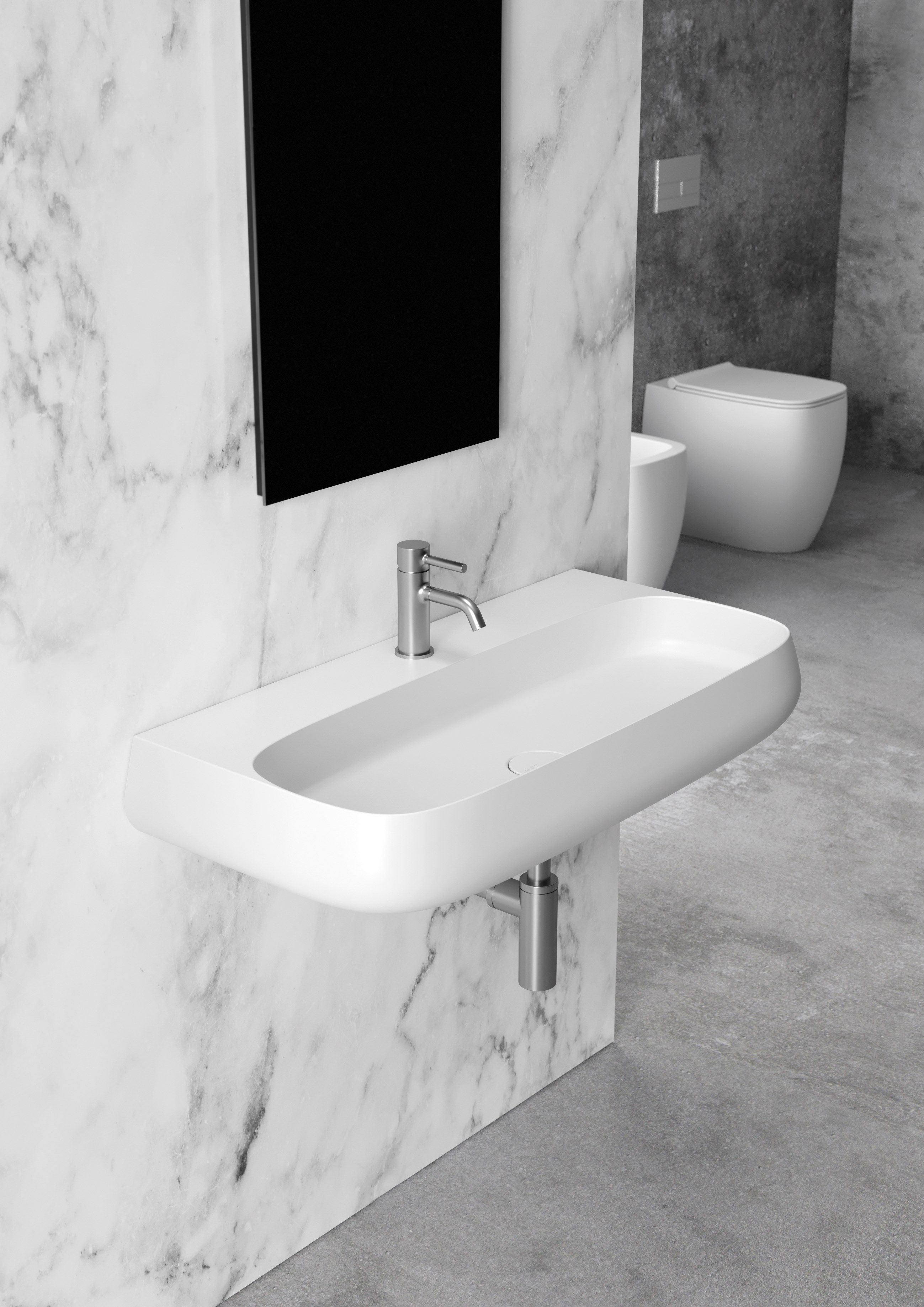 Керамическая прямоугольная раковина Alice Ceramica NUR ARCH-00120680 - Вид №4