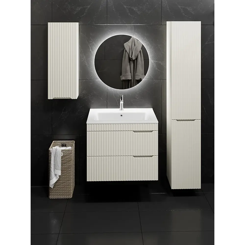 Santreyd Фостер — подвесной шкаф для ванной с регулируемыми полками 89320955 STLM-0984817 - Вид №2