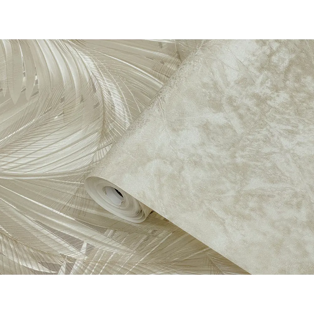 Обои флизелиновые Estetico бежевые 1.06 м WiHC6653 Santreyd STLM-2028943 - Вид №2