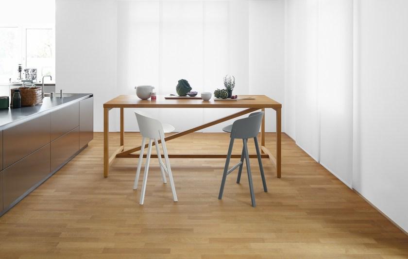 e15 Прямоугольный деревянный стол  Ta21  - Вид №8