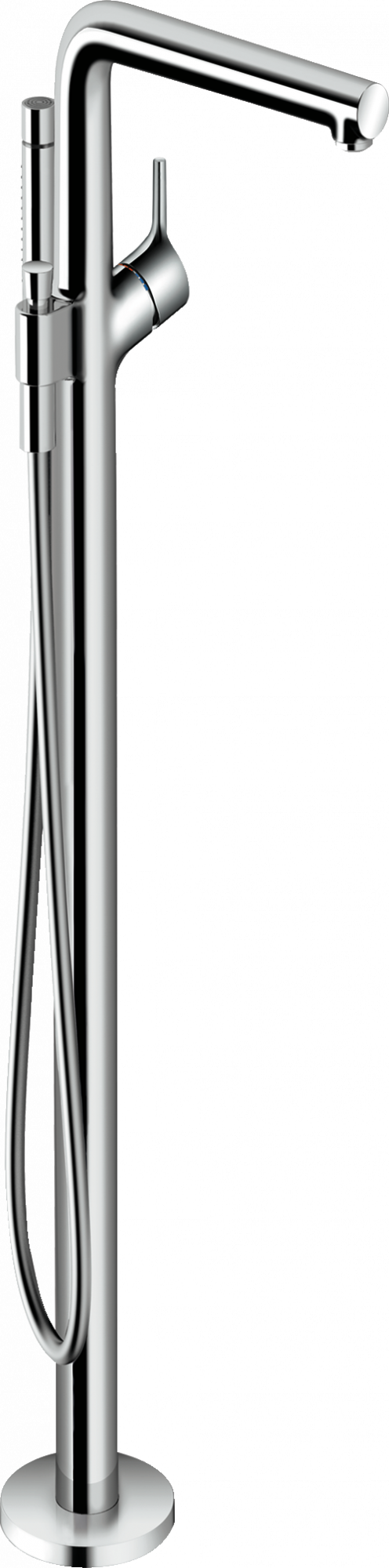 72412000 Talis S Смеситель для ванны, однорычажный, напольный Hansgrohe 