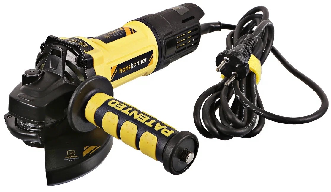 Углошлифовальная машина (УШМ) Hanskonner HAG13125TJE 9965188 STDN-0115766 - Вид №3