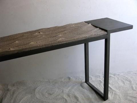 ICI ET LÀ Прямоугольная железная консоль Empreintes huellas sun-id-1351161 - Вид №1