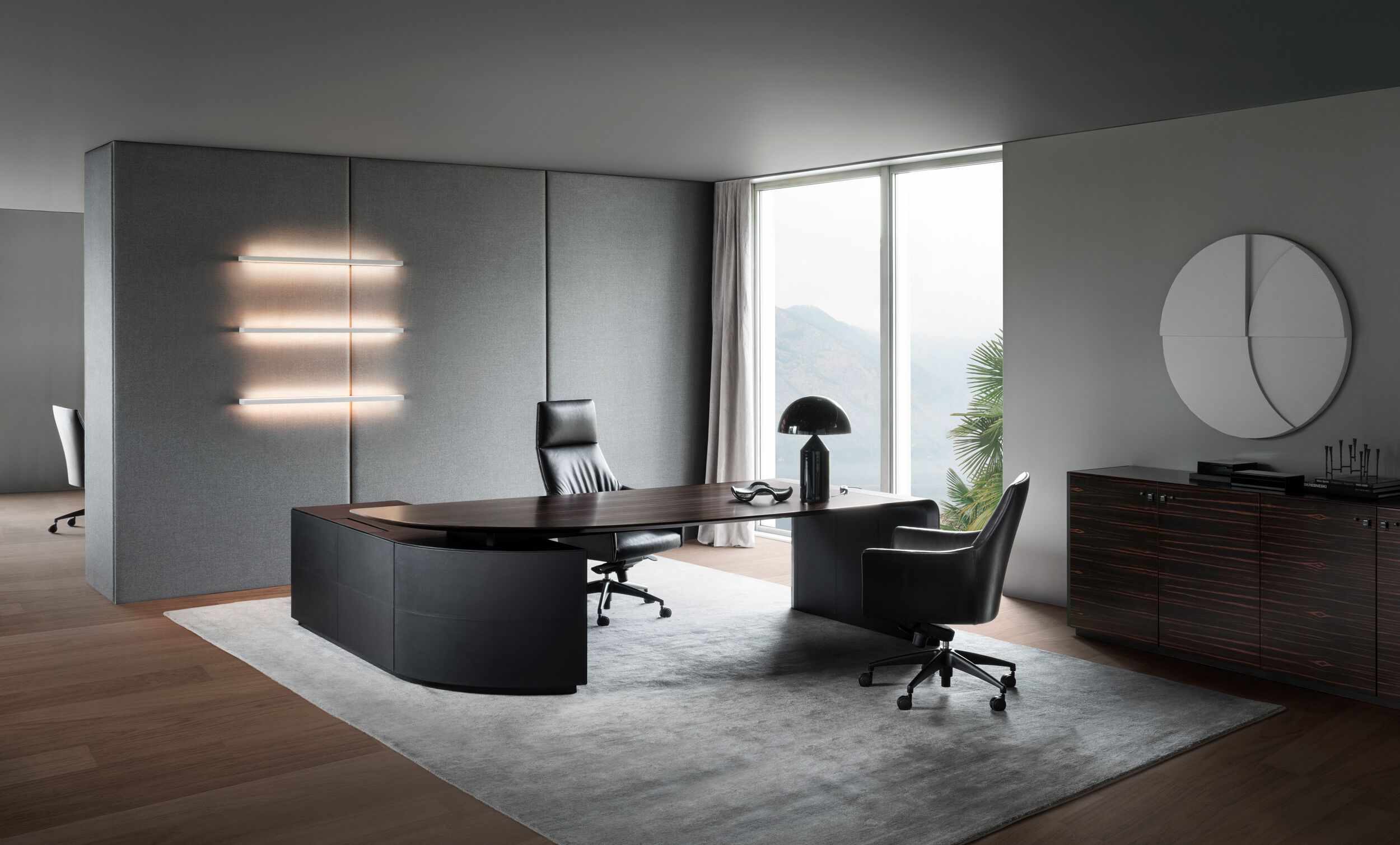 Деревянный угловой стол с ящиками i 4 Mariani Сиена ARCH-00048335 - Вид №6