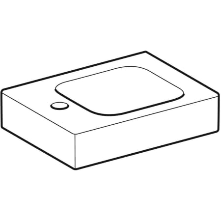 124736000 Раковина Geberit iCon Geberit  - Вид №6