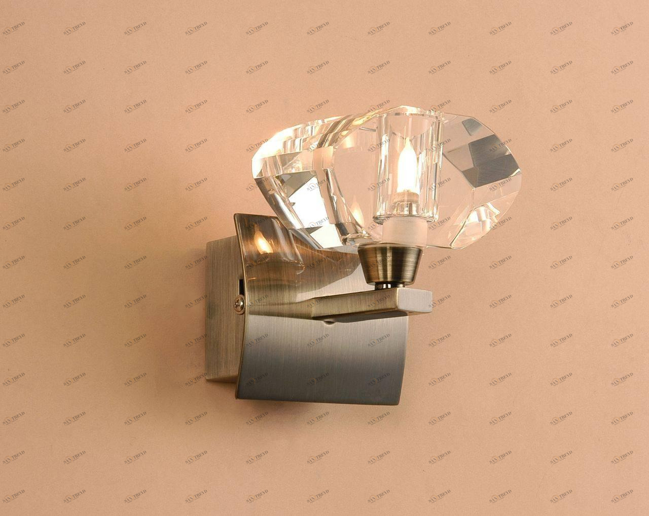 Бра Mantra Alfa 0561 MANTRA  077998 Бронза;прозрачный 