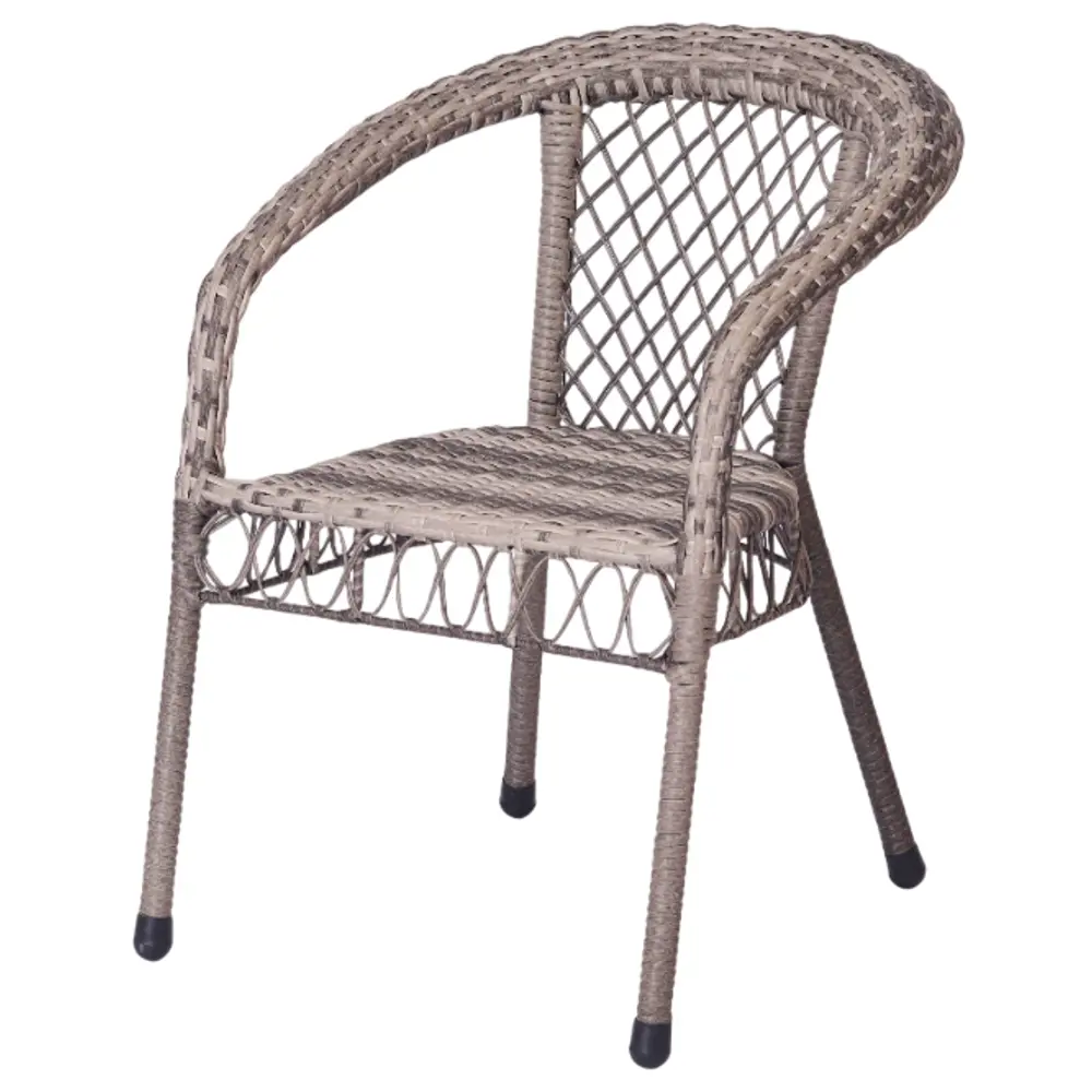 Кресло садовое Antony 60x60x80 см пластик серый Santreyd STLM-2199671 - Вид №1