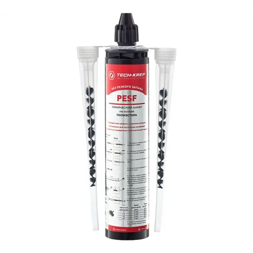Анкер химический Pesf Polyester для кирпича бетона 300 мл TECH-KREP STLM-2190417