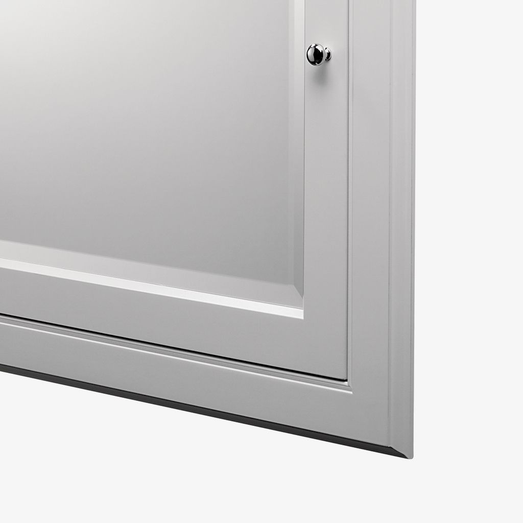 ADCB46 Встраиваемый деревянный медицинский шкаф Advance Wood and Mirror 25 3/16 "x 35 5/8" x 4 7/16 " Waterworks  - Вид №1