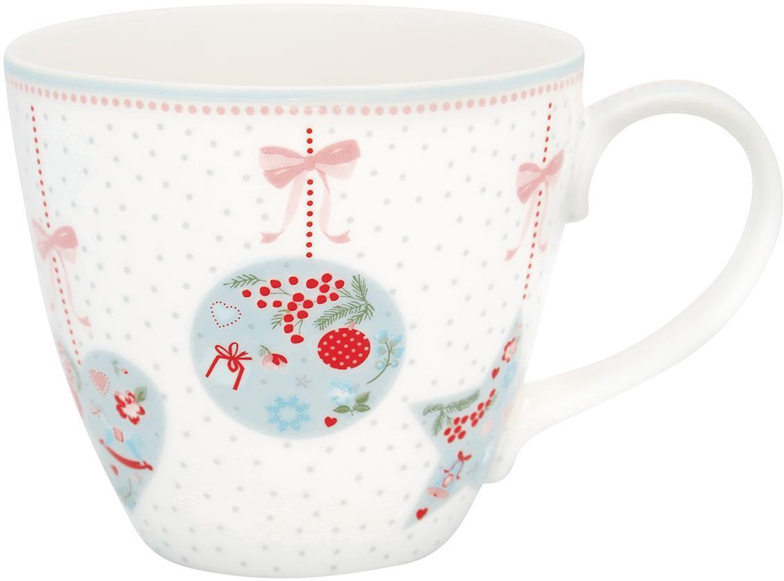Кружка Sandie white 300 мл Greengate STWMUGSDY0106