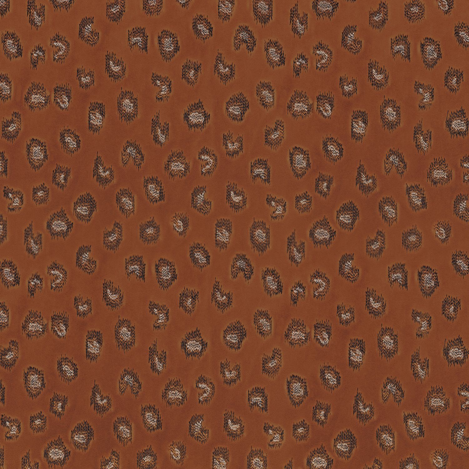 Бархатная ткань животных Casamance Manade 3 ARCH-00010649 - Вид №6