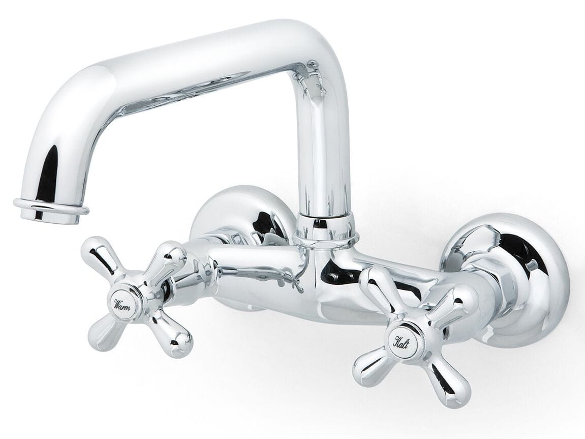 Настенный смеситель для раковины с 2 отверстиями THPG 100074 ARCH-00103533