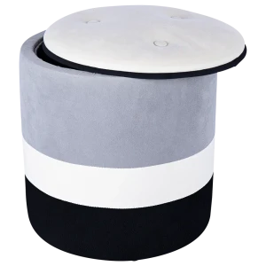 Santreyd Пуф велюр монохром - стильный акцент для современного интерьера 89392849