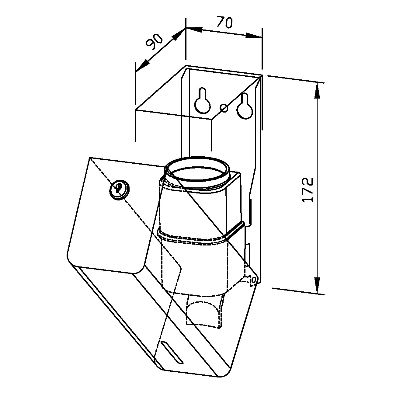 731336 Дозатор жидкого мыла PP107 WAGNER_EWAR Wagner Ewar  - Вид №1
