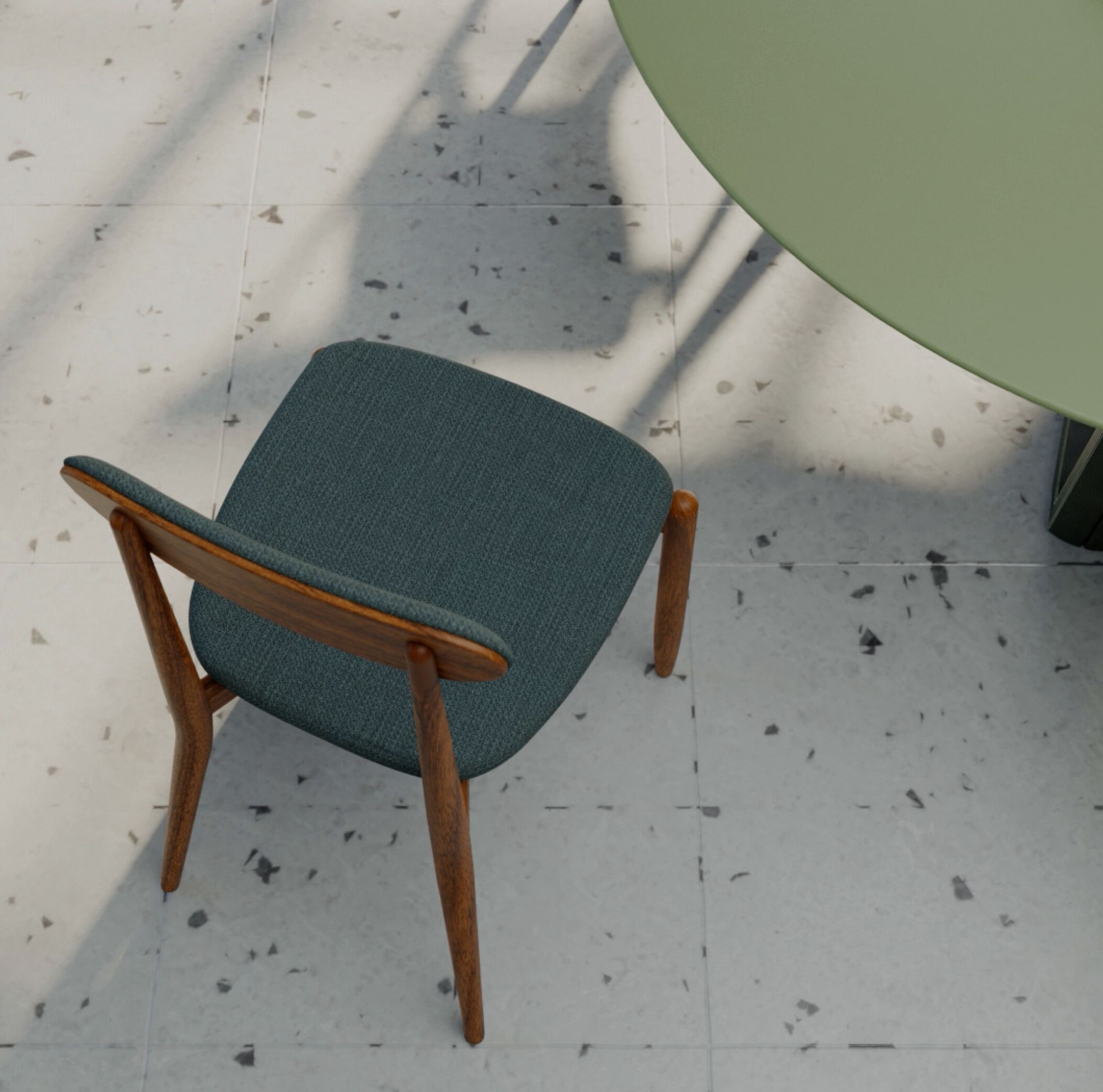 Дубовый стул с мягким сиденьем Borzalino Королева ARCH-00075886 - Вид №25