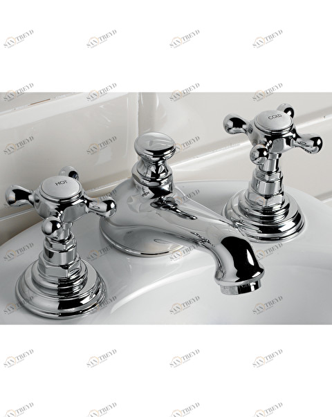 UTAU912 Кран для биде Austin на 3 отверстия Devon&Devon 