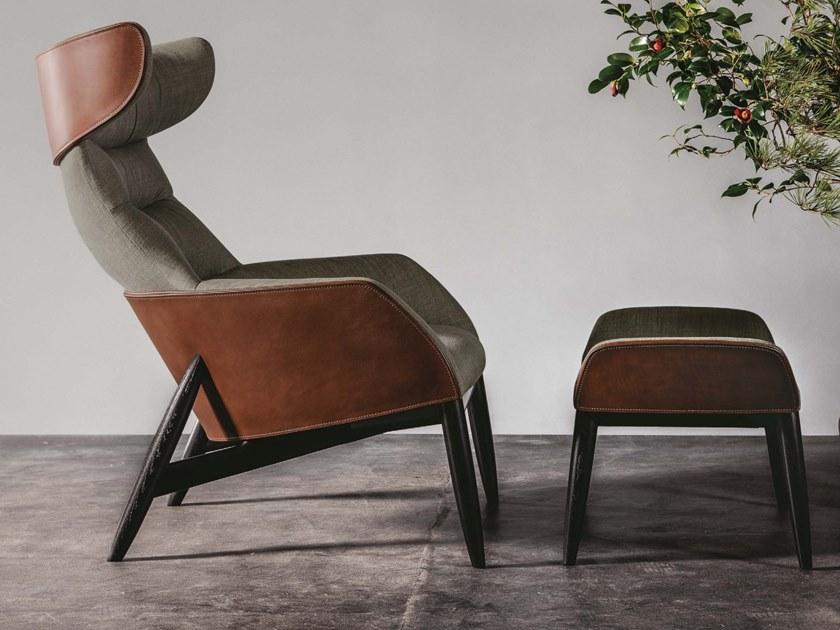 Ritzwell & Co. Мягкая кожаная подставка для ног Beatrix sun-id-1426881 - Вид №2