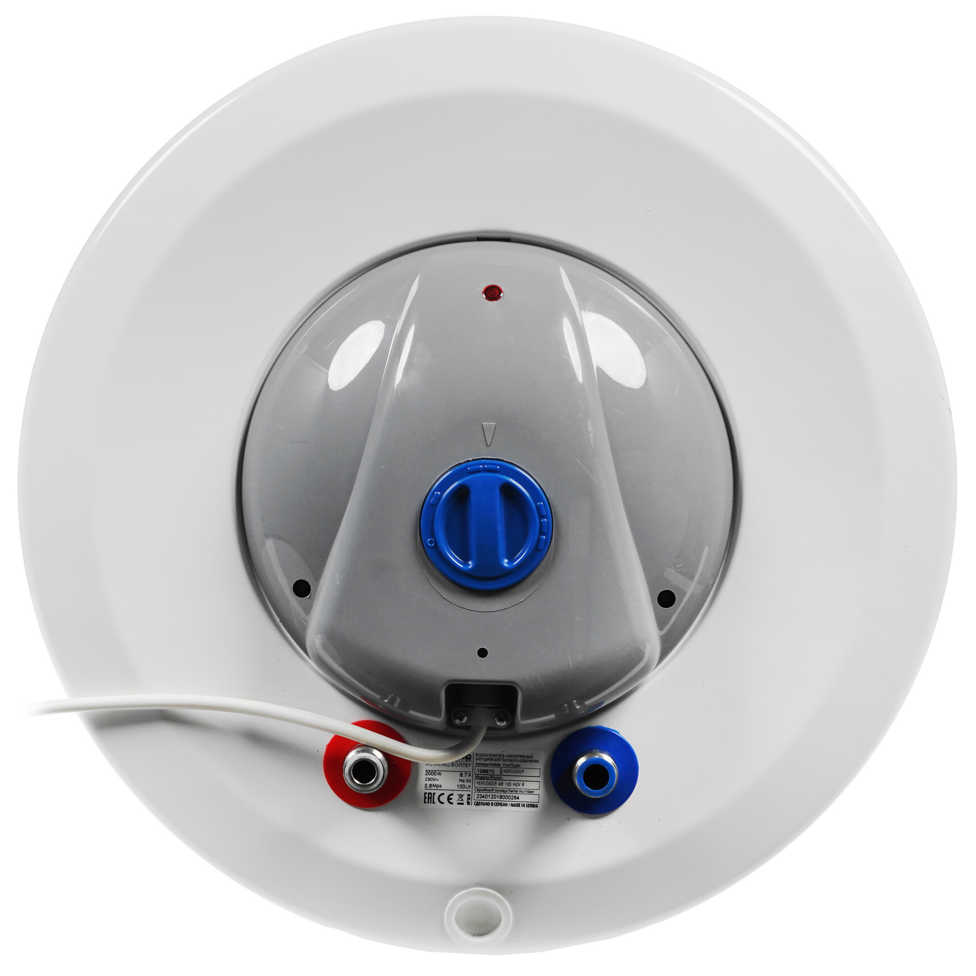 1202303 Водонагреватель электрический Metalac HEATLEADER MB 100 INOX R STDN-0030884 - Вид №3