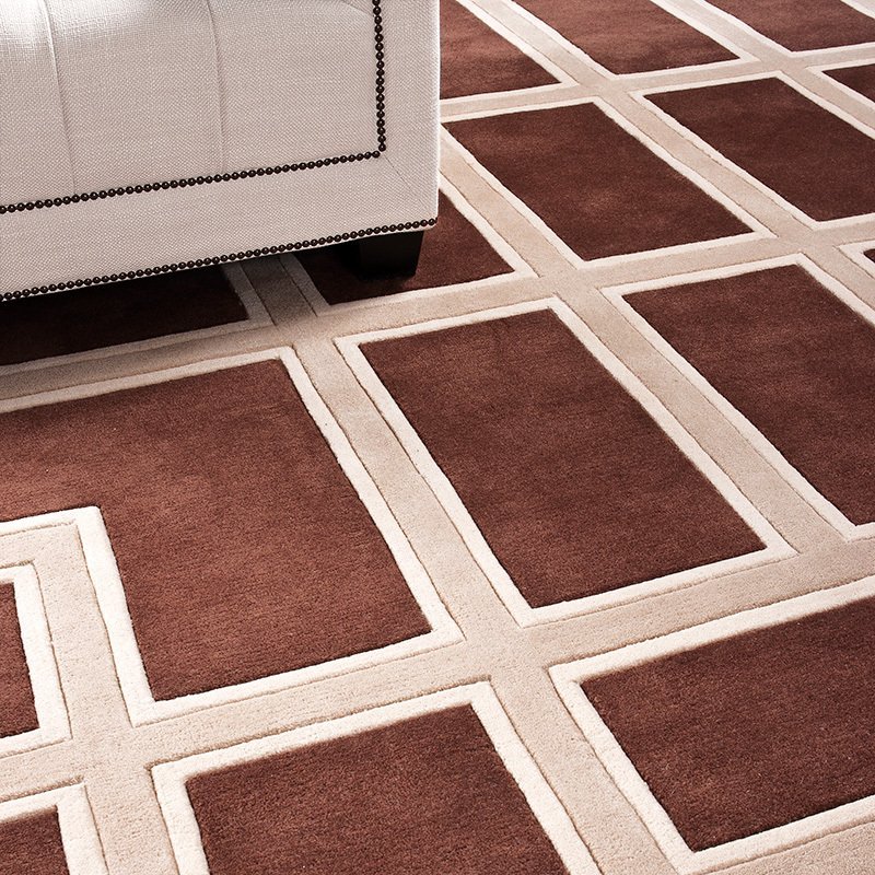 Ковер Cullen от Eichholtz EICHHOLTZ ДИЗАЙНЕРСКИЕ, EICHHOLTZ 062168 Бежевый;коричневый  - Вид №1