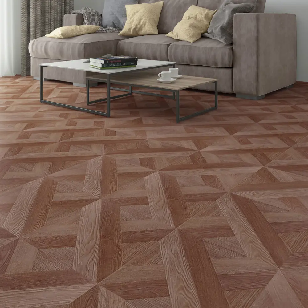 Santreyd Ламинат «Классико Латина» с фаской 8 мм, коричневый 86584901 STLM-0890496