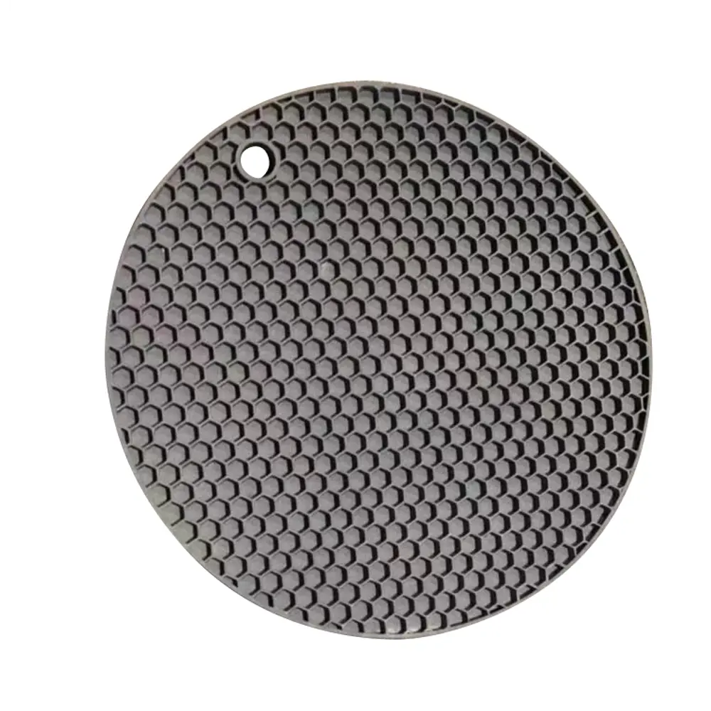 Подставка под горячее 18x18x0.7 см силикон цвет чёрный Santreyd STLM-2070478 - Вид №2