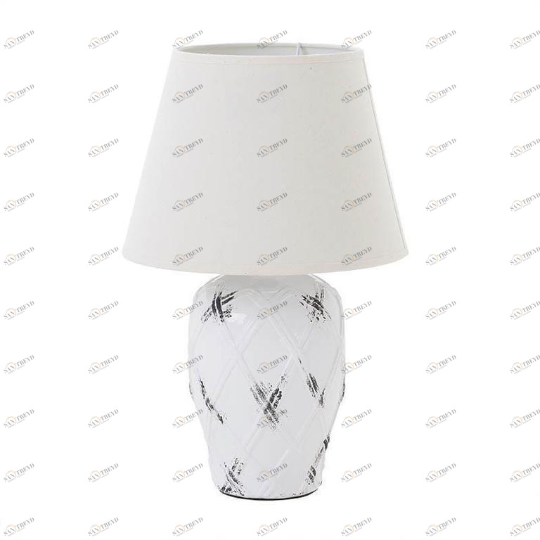 Лампа Lora настольная 1900 TO4ROOMS ВАЗА 212253 Белый 