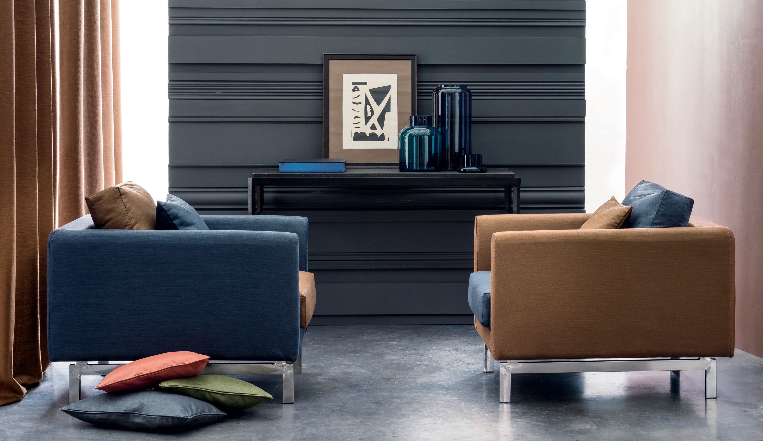 Шерстяная однотонная ткань Casamance Эдинбург ARCH-00140233 - Вид №2