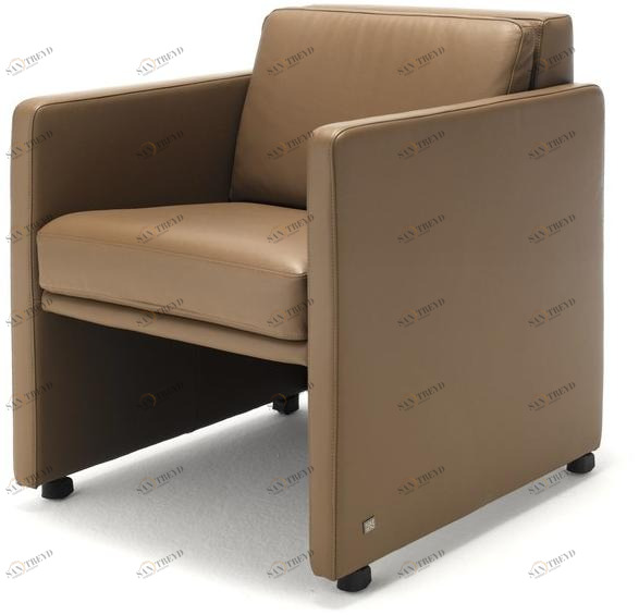 Rolf Benz Кожаное кресло на колесиках Rolf benz 011 ego sun-id-1419248