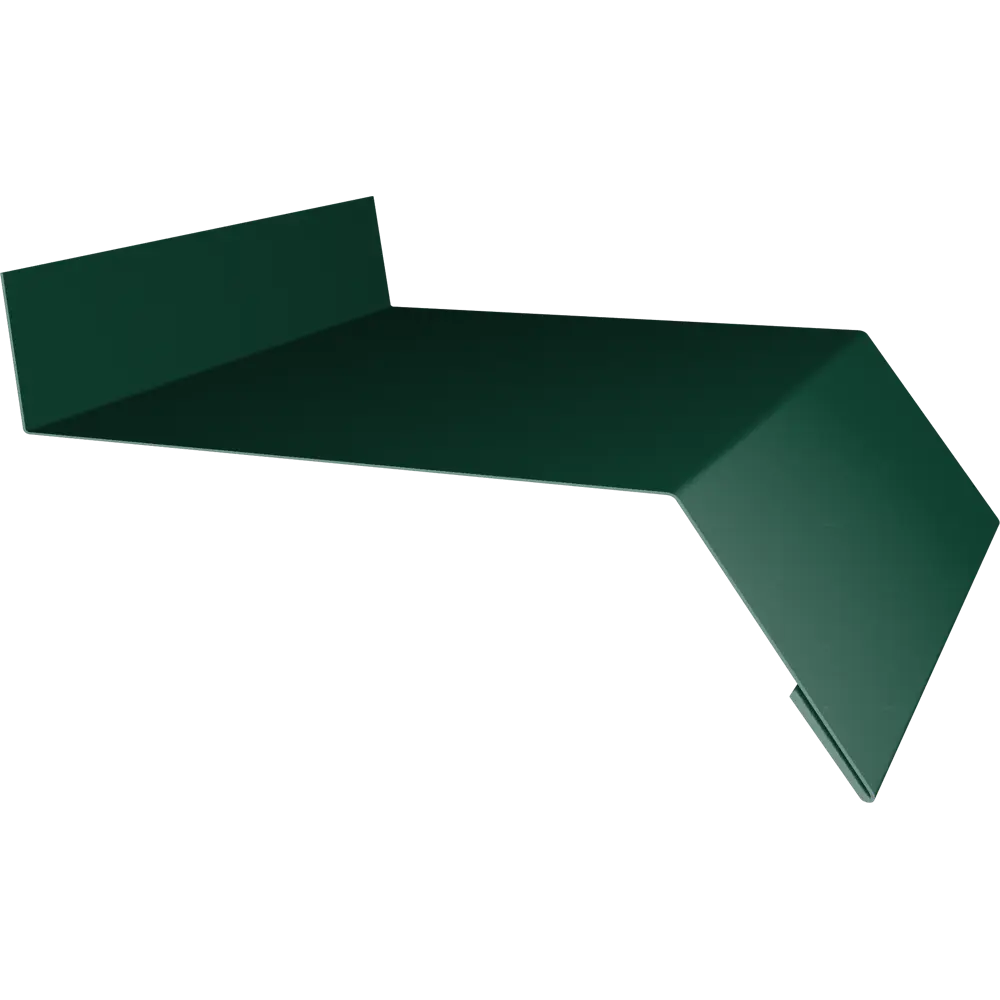 Отлив оцинкованный 150x2000 мм цвет зеленый Santreyd STLM-2065094