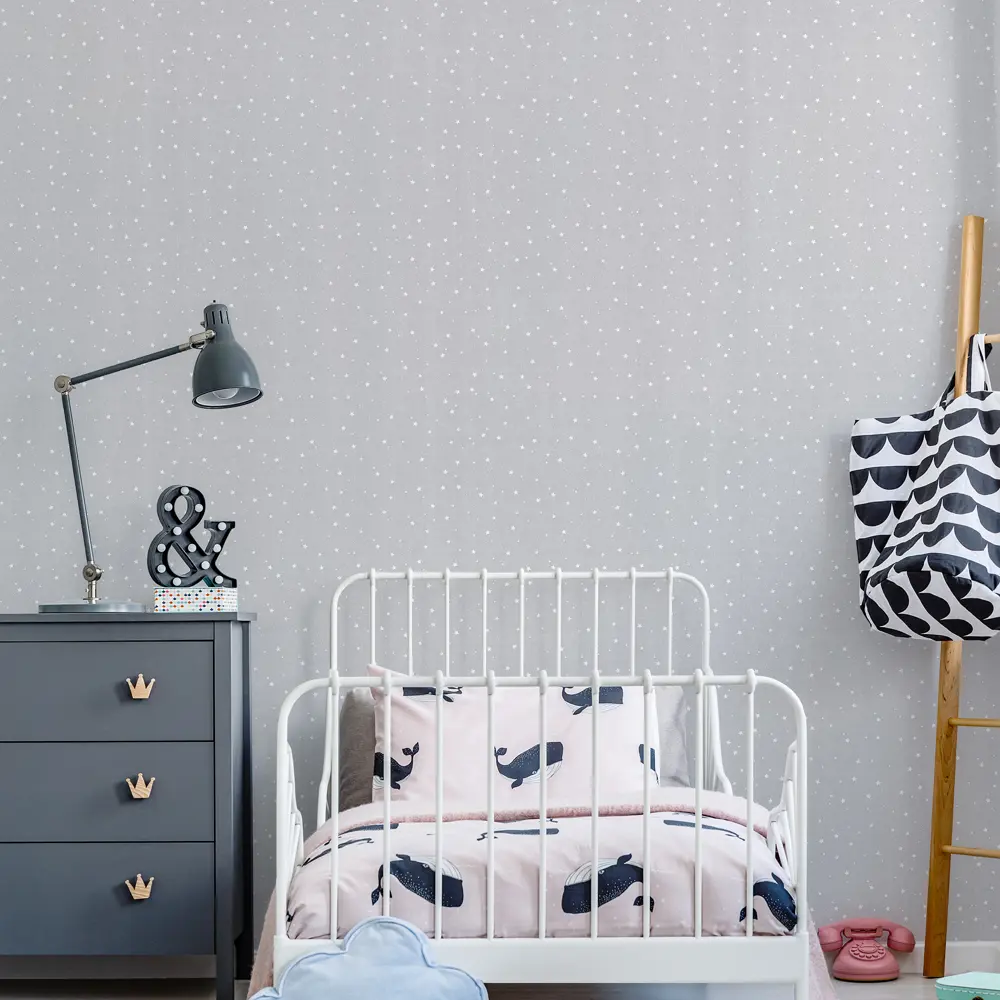 Palitra Home Wonderful: флизелиновые обои светло-серые для безупречного интерьера 82770566 STLM-0035774 - Вид №5