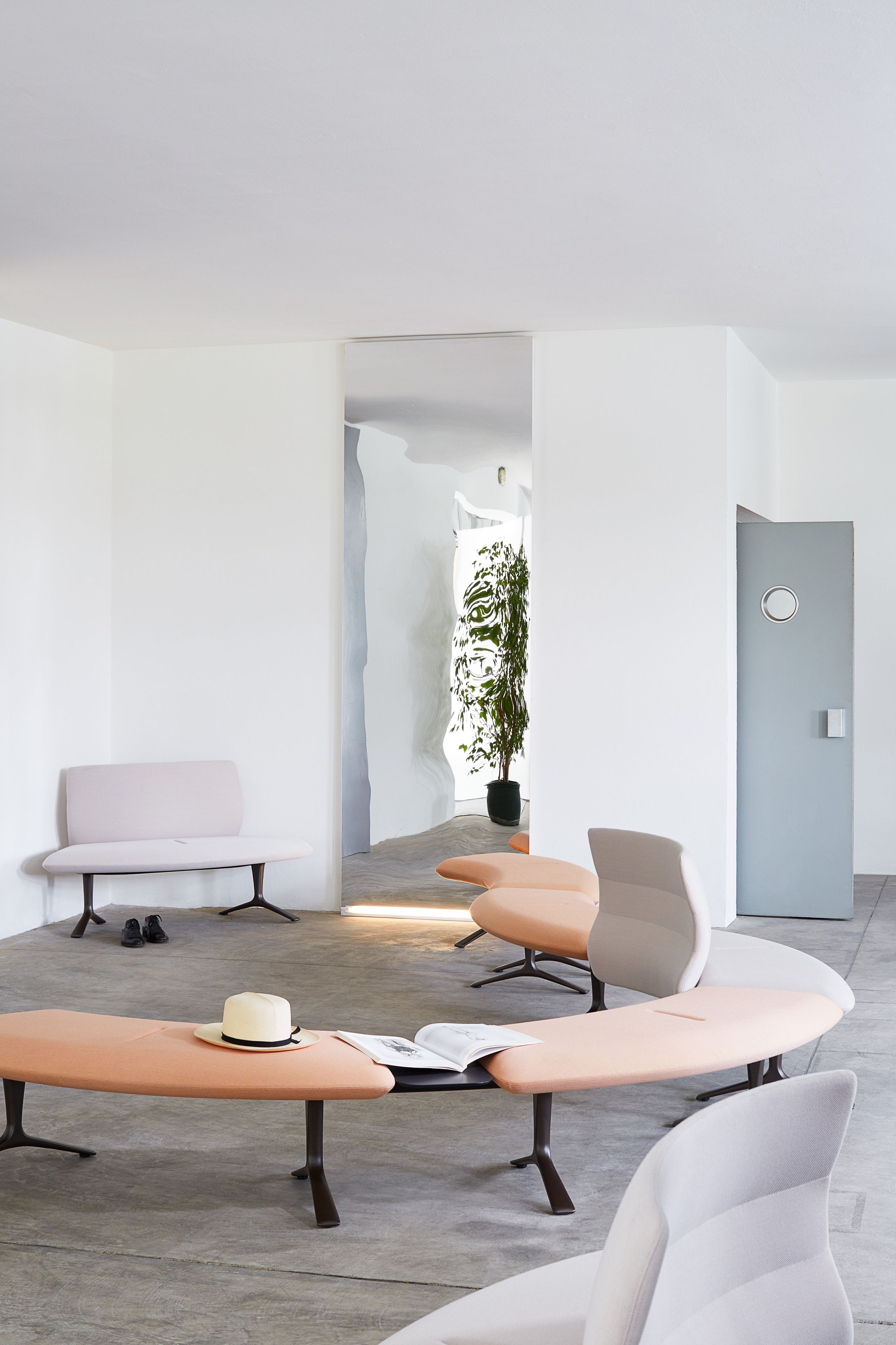 Модульная скамья из ткани без спинки VAGHI Mewa ARCH-00134179 - Вид №7