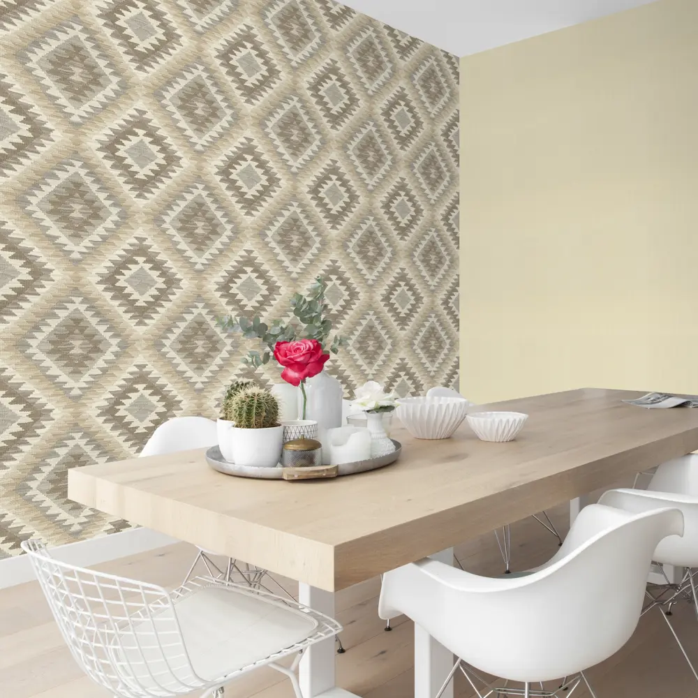 Обои флизелиновые Rasch Barbara Home Collection коричневые 0.53 м 527438 STLM-2121336 - Вид №6