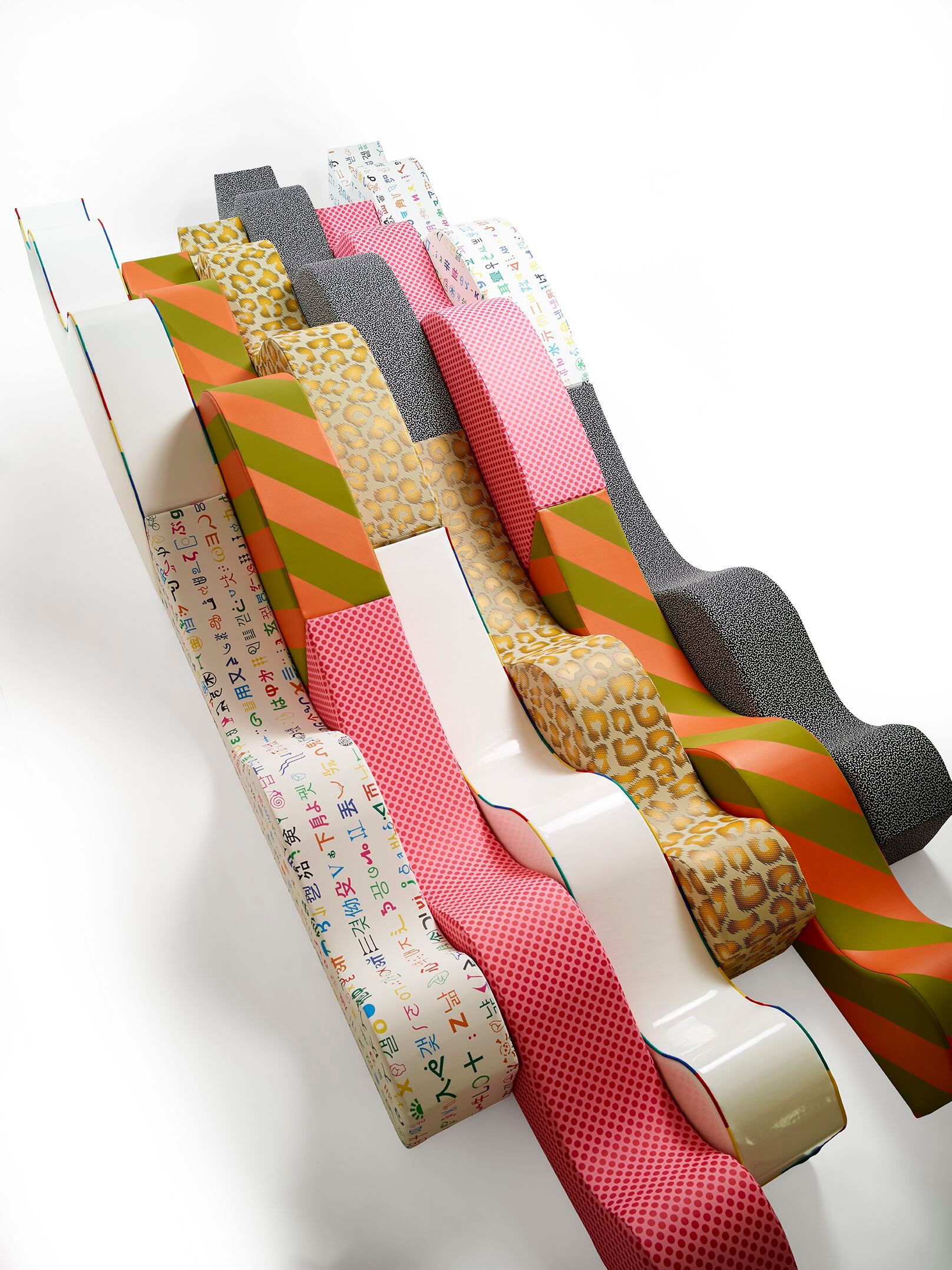 Диван с покрытием из ПВХ Poltronova Superonda ARCH-00103856 - Вид №1