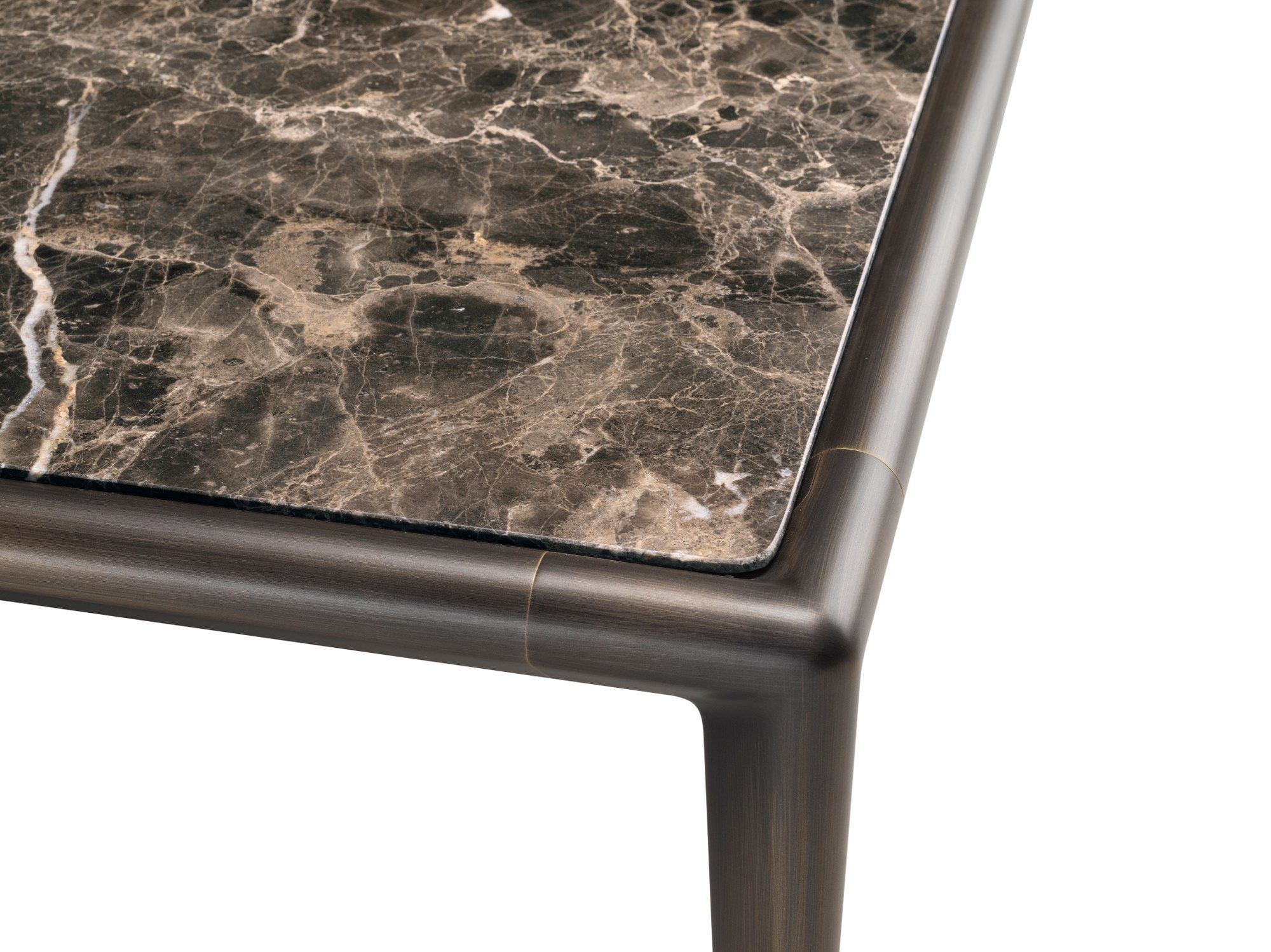 Мраморный журнальный столик и металлический каркас GHIDINI1961 ARCH-00101270 - Вид №6