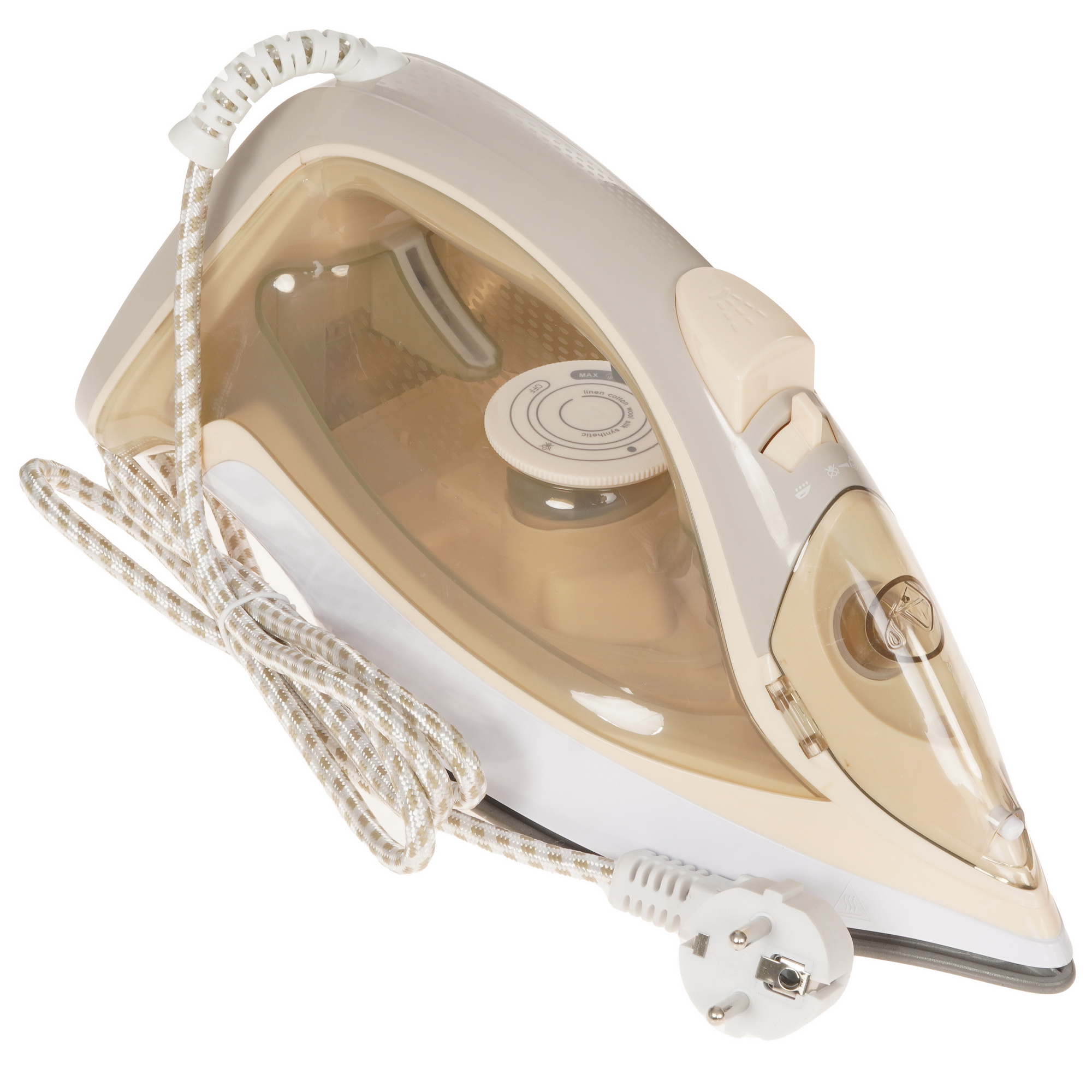 9037628 Утюг Eurostek EEI-2605 бежевый STDN-0036274 - Вид №5