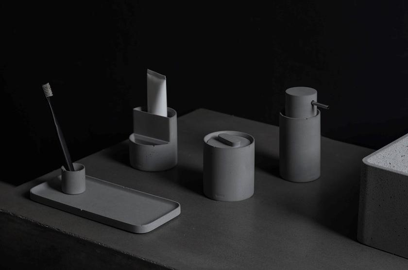 Bentu Design Прямоугольный лоток бетонный Hui C337101-c337102  - Вид №7